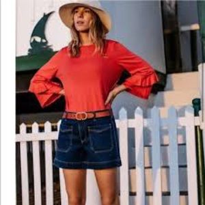 Coral nwt medium anthropologie tops